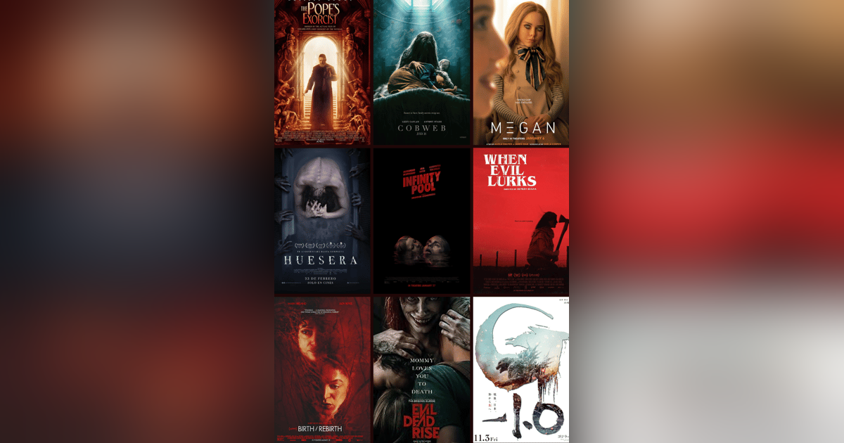 2023’S TOP HORROR MOVIES 2023’S TOP HORROR MOVIES