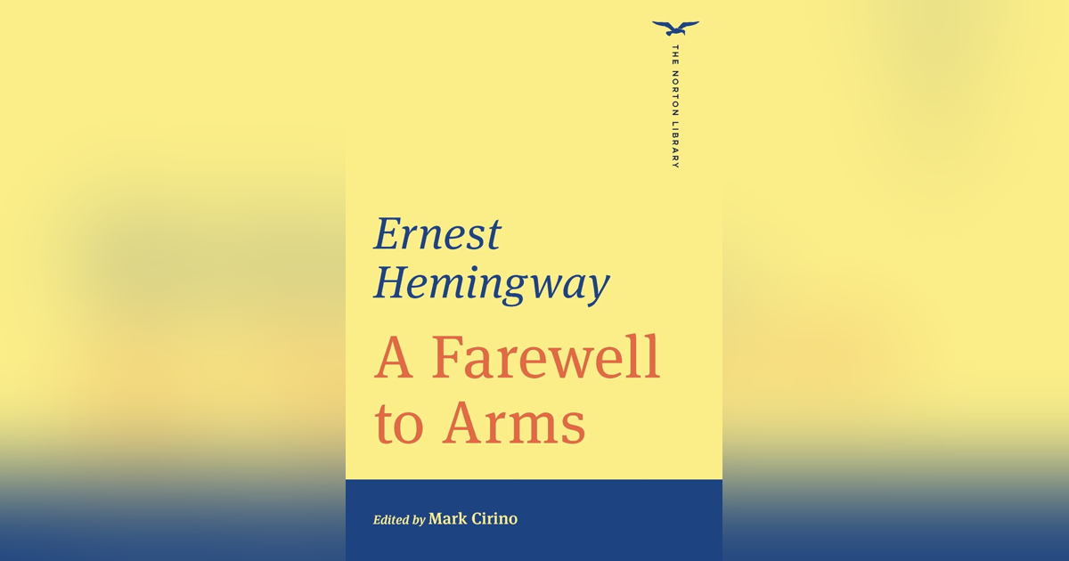 750 A Farewell to Arms by Ernest Hemingway (with Mark Cirino) | Joyce Carol Oates vs the Trillionaire | My Last Book with Ken Krimstein 750 A Farewell to Arms by Ernest Hemingway (with Mark Cirino) | Joyce Carol Oates vs the Trillionaire | My Last Book with Ken Krimstein