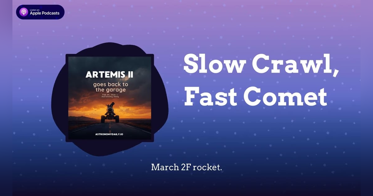 Slow Crawl, Fast Comet Slow Crawl, Fast Comet