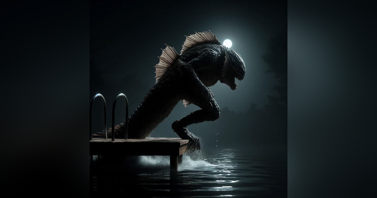 The Creature From Richardson's Lake - At Night IT Hunts You! The Creature From Richardson's Lake - At Night IT Hunts You!
