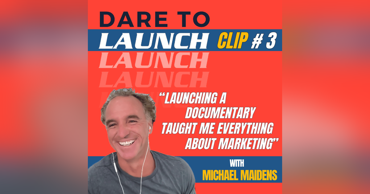 DTL Clip #3 - The $1 Million Documentary Launch with Michael Maidens DTL Clip #3 - The $1 Million Documentary Launch with Michael Maidens