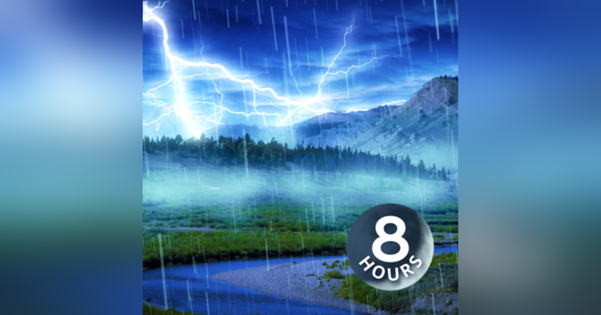 Thunder and Rainstorm with River Water Sounds 8 Hours | White Noise for Sleeping, Relaxation or Studying Thunder and Rainstorm with River Water Sounds 8 Hours | White Noise for Sleeping, Relaxation or Studying