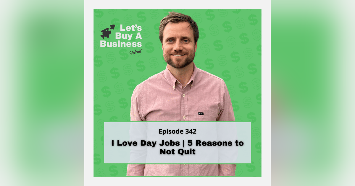 I Love Day Jobs | 5 Reasons to Not Quit I Love Day Jobs | 5 Reasons to Not Quit