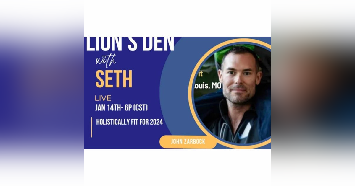 Holistically Fit with John Zarbock Holistically Fit with John Zarbock