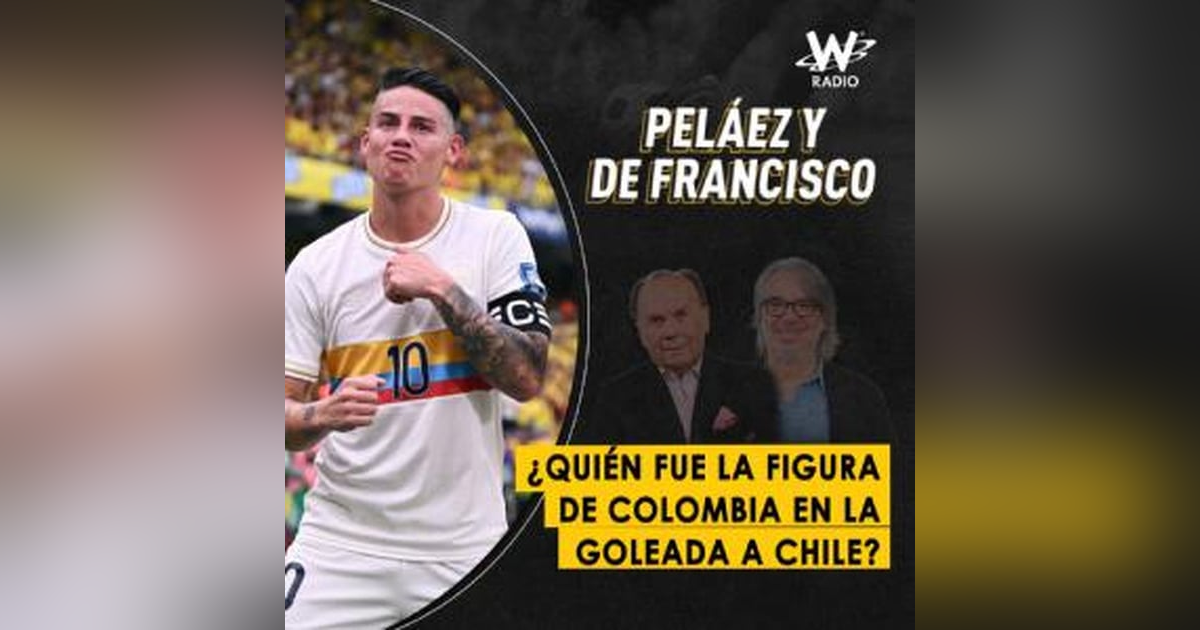 ¿Quién fue la figura de Colombia en la goleada a Chile? ¿Quién fue la figura de Colombia en la goleada a Chile?