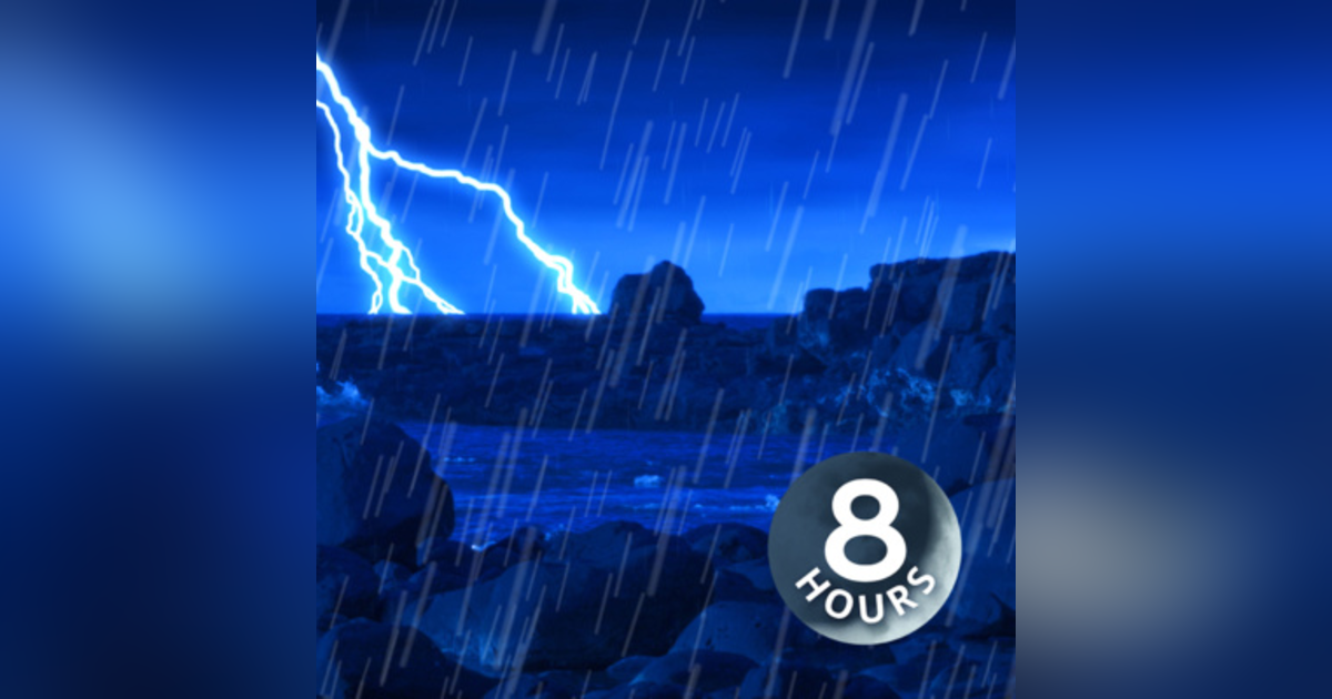 Thunder, Hear the Thunder I 8 Hours Lightning, Rain Sounds and Ocean Waves White Noise for Sleep Thunder, Hear the Thunder I 8 Hours Lightning, Rain Sounds and Ocean Waves White Noise for Sleep