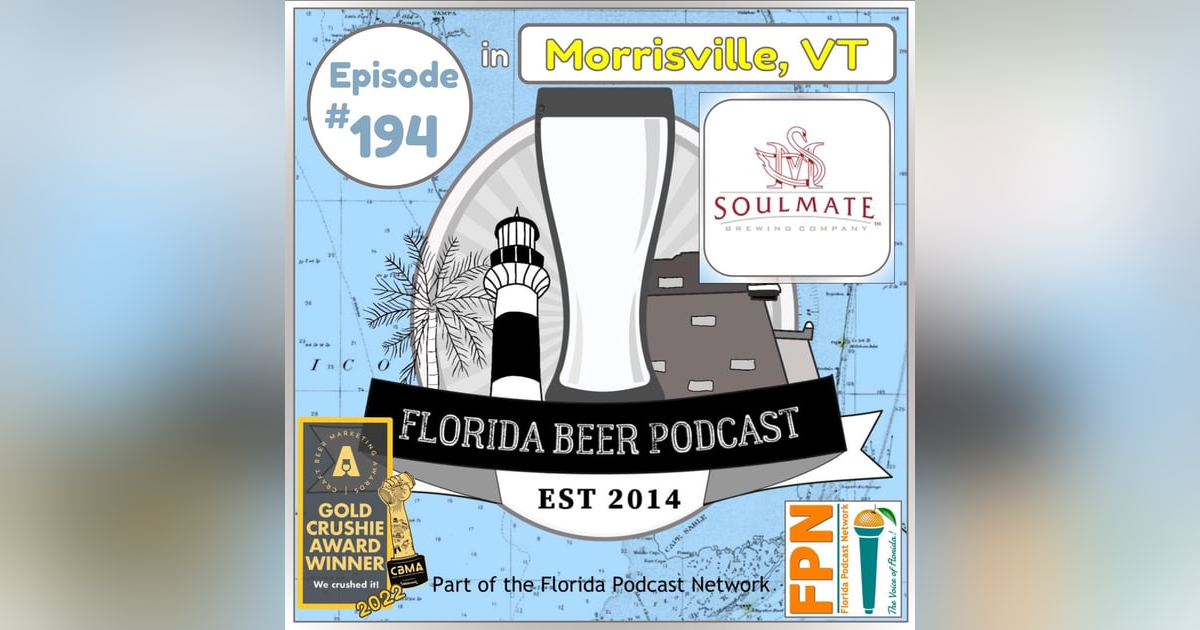 Florida Beer Podcast - Episode 194: Jonathan Mogor, Soulmate Brewing Florida Beer Podcast - Episode 194: Jonathan Mogor, Soulmate Brewing
