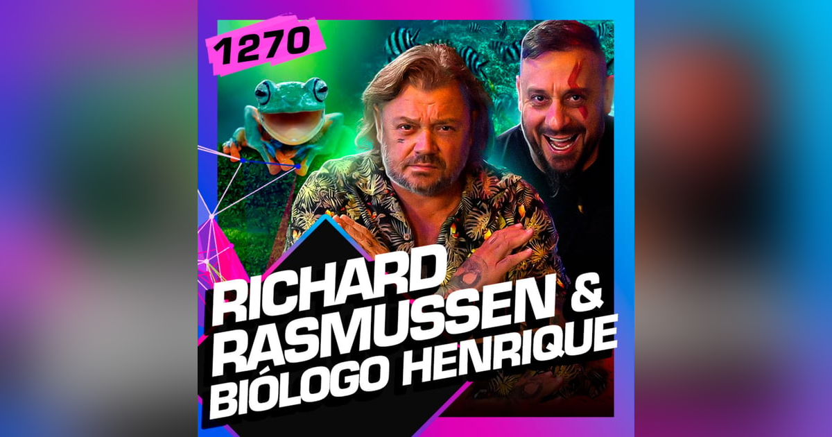 1270 - RICHARD RASMUSSEN E BIÓLOGO HENRIQUE 1270 - RICHARD RASMUSSEN E BIÓLOGO HENRIQUE