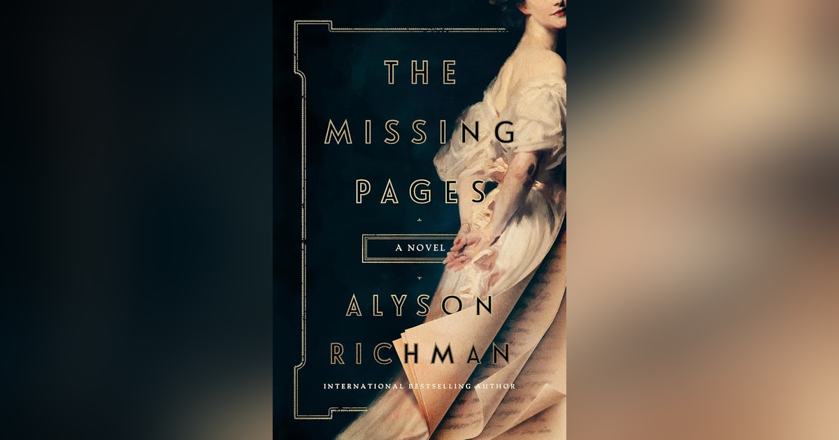 Ep: 1799 Alyson Richman - The Missing Pages Ep: 1799 Alyson Richman - The Missing Pages