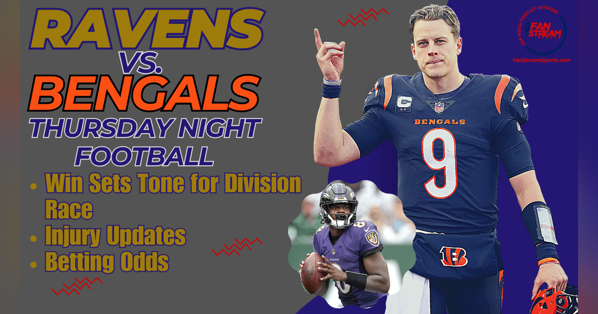 Ravens vs. Bengals TNF Could Set Tone for AFC North Stretch | Injury Update | Timm Hamm (@IndyCarTim) Ravens vs. Bengals TNF Could Set Tone for AFC North Stretch | Injury Update | Timm Hamm (@IndyCarTim)