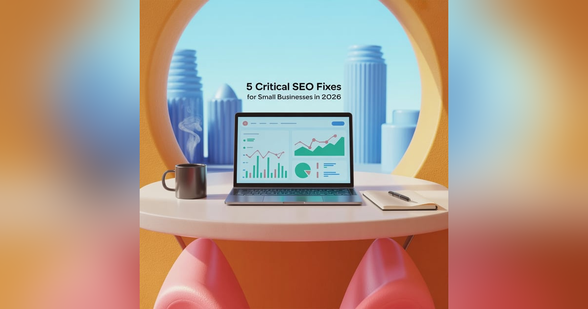 5 Critical Technical SEO Fixes for Small Businesses in 2026 with Favour Obasi-ike 5 Critical Technical SEO Fixes for Small Businesses in 2026 with Favour Obasi-ike