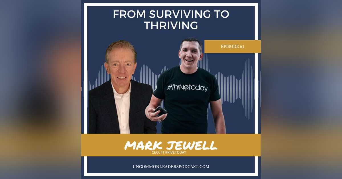 Leading and Lagging Indicators: Measure the Right Stuff to Thrive with Mark Jewell - Episode 61 Leading and Lagging Indicators: Measure the Right Stuff to Thrive with Mark Jewell - Episode 61