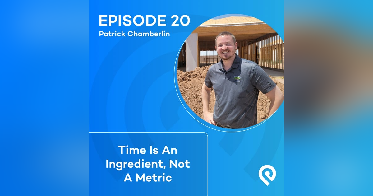 Time Is An Ingredient, Not A Metric Time Is An Ingredient, Not A Metric