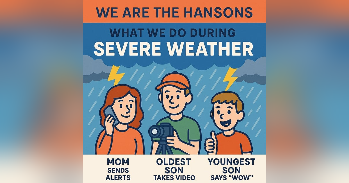 What We Do During Severe Weather – We Are The Hansons What We Do During Severe Weather – We Are The Hansons