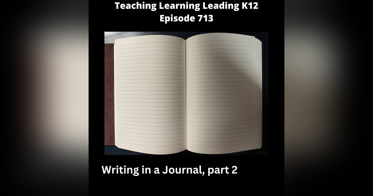 Writing in a Journal, part 2 - 713 Writing in a Journal, part 2 - 713