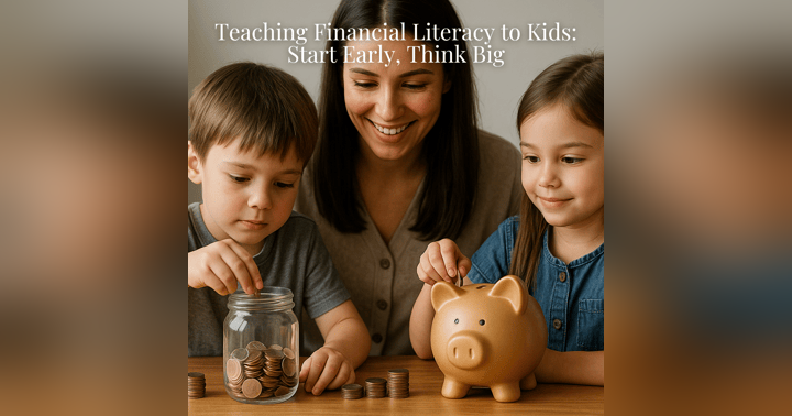 image for Teaching Financial Literacy to Kids: Start Early, Think Big
