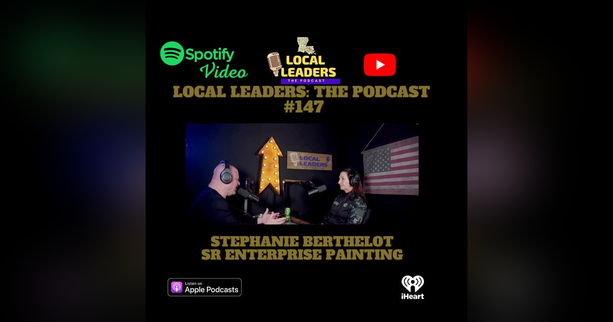 The Business of Painting. SR Enterprise on Local Leaders the Podcast 147 The Business of Painting. SR Enterprise on Local Leaders the Podcast 147