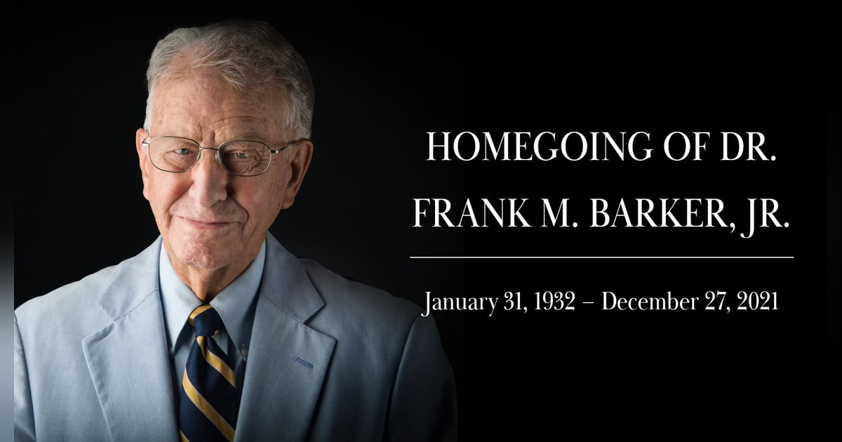 A Eulogy for Frank M. Barker - My First Pastor, and A Tremendous Influence In My Life + How Death is Overcome and Swallowed Up By Resurrection! Reading 1st Corinthians 15 #363 A Eulogy for Frank M. Barker - My First Pastor, and A Tremendous Influence In My Life + How Death is Overcome and Swallowed Up By Resurrection! Reading 1st Corinthians 15 #363