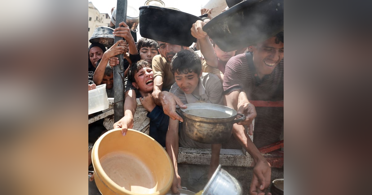 Gazans are starving. Will aid get in? Gazans are starving. Will aid get in?