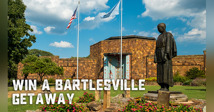 image for TravelOK is giving away a FREE Bartlesville getaway.