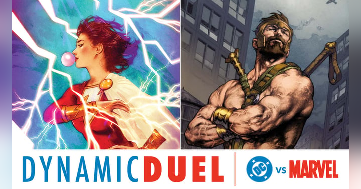 image for Mary Marvel vs Hercules: Greek Powerhouses Clash in Brutal Duel