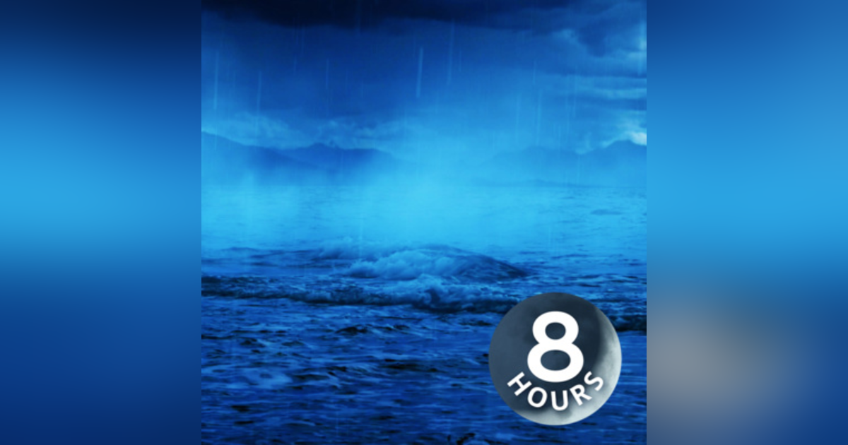 Thunder & Rain with Ocean Sounds 8 Hours | White Noise for Sleeping or Studying Thunder & Rain with Ocean Sounds 8 Hours | White Noise for Sleeping or Studying
