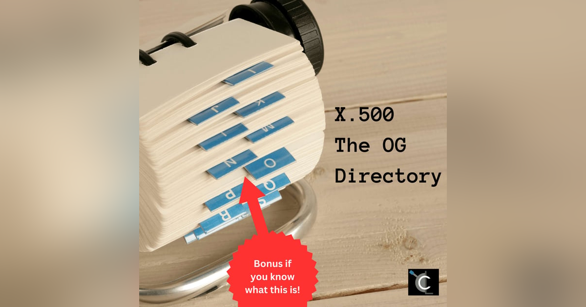 X.500: The Directory Service That Time Forgot | Chaos Lever X.500: The Directory Service That Time Forgot | Chaos Lever