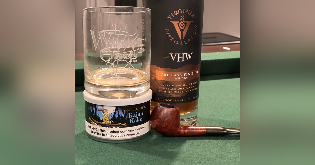 Virgina VHW Port cask and Kajun Kake! Virgina VHW Port cask and Kajun Kake!