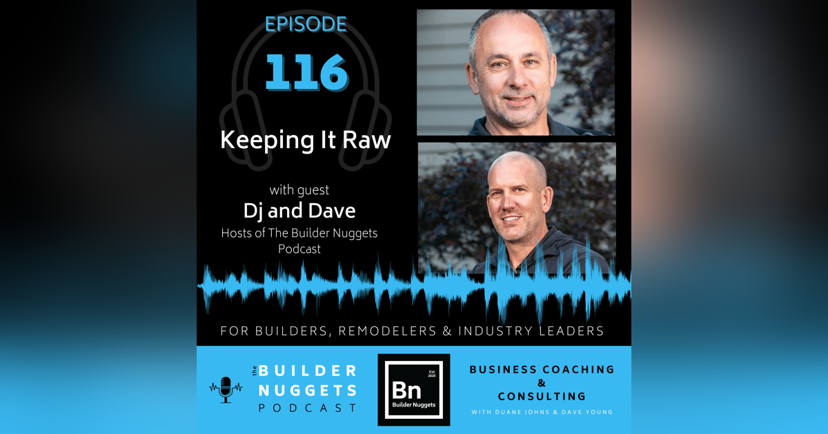 Ep 116: Keeping it Raw Ep 116: Keeping it Raw