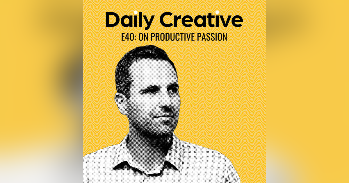 Why Productive Passion Is Your Advantage (keynote) Why Productive Passion Is Your Advantage (keynote)