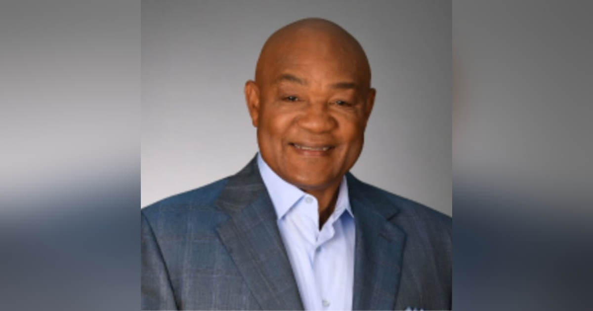 George Foreman Fmr Heavyweight Champion Boxer, creator George Foreman Grill, now Real Time Pain Relief George Foreman Fmr Heavyweight Champion Boxer, creator George Foreman Grill, now Real Time Pain Relief