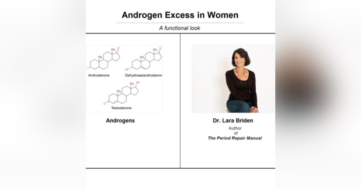 Androgen Excess in Women with Dr. Lara Briden episode #38 Androgen Excess in Women with Dr. Lara Briden episode #38