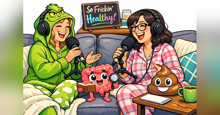 image for Hack Your Health: Pajamas, Poop, and the Adorkable World of Gut Flora! 🍏💩