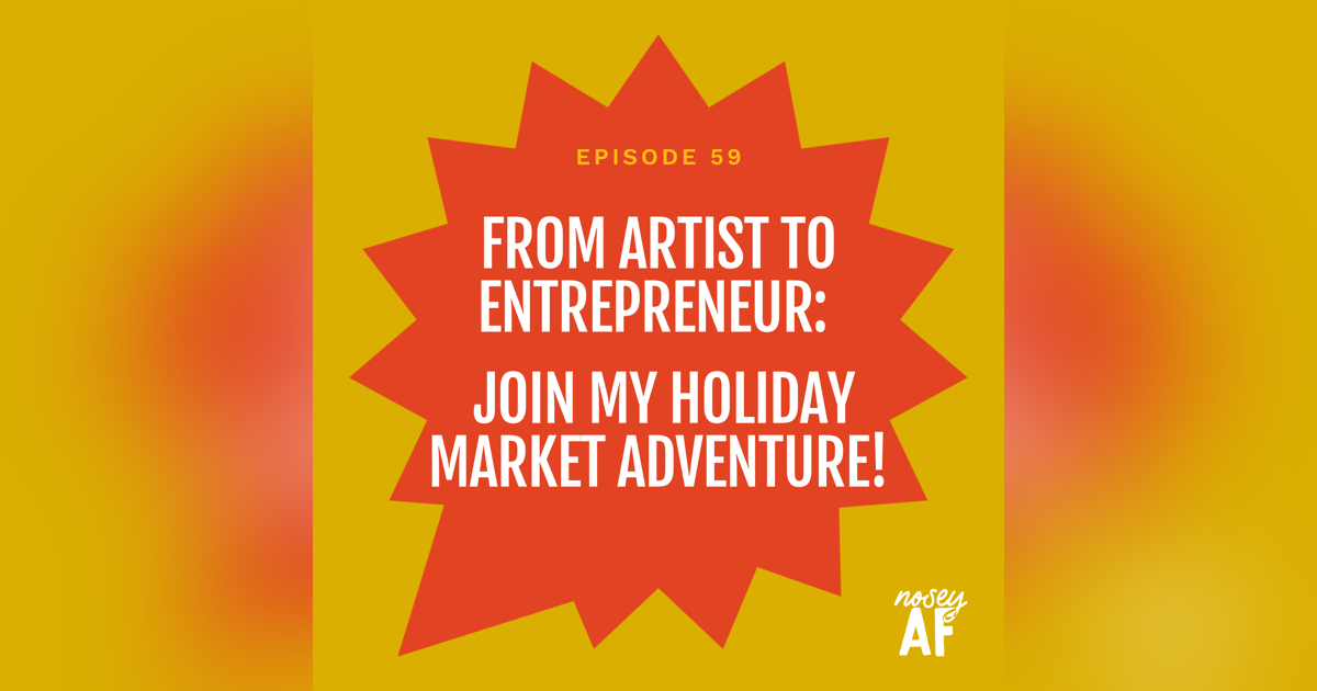 From Artist to Entrepreneur: Join My Holiday Market Adventure! From Artist to Entrepreneur: Join My Holiday Market Adventure!