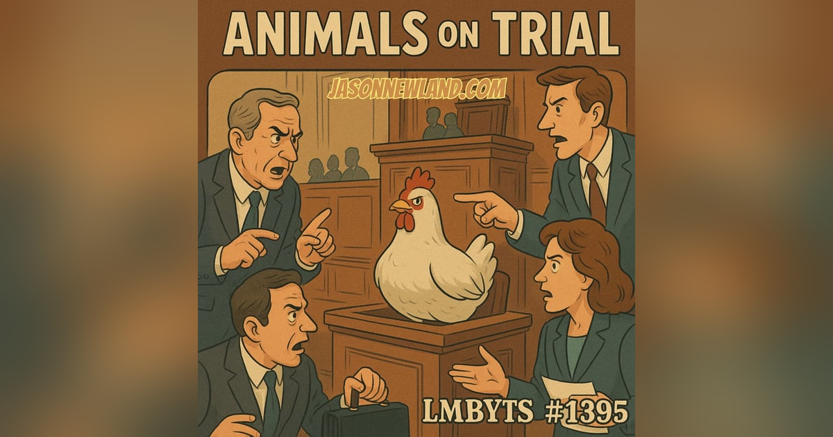 (no music) (10 hours) Animals on Trial | LMBYTS #1395 | Jason Newland | 17th July 2025 (no music) (10 hours) Animals on Trial | LMBYTS #1395 | Jason Newland | 17th July 2025