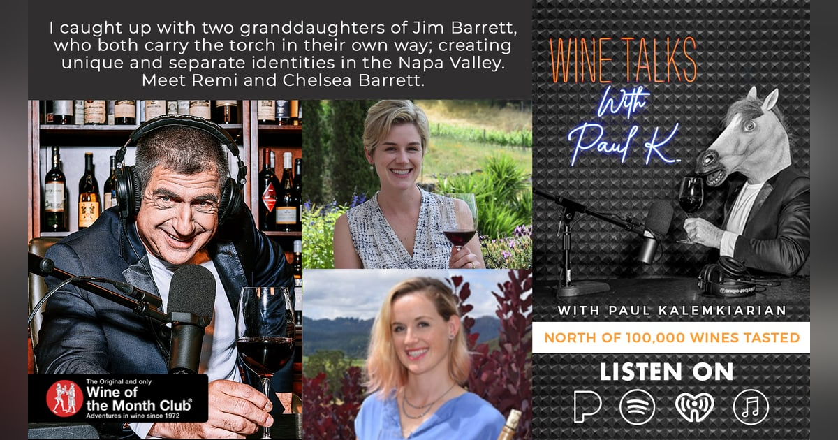 Two real women, real Napa history. Meet Chelsea & Remi Barrett Two real women, real Napa history. Meet Chelsea & Remi Barrett