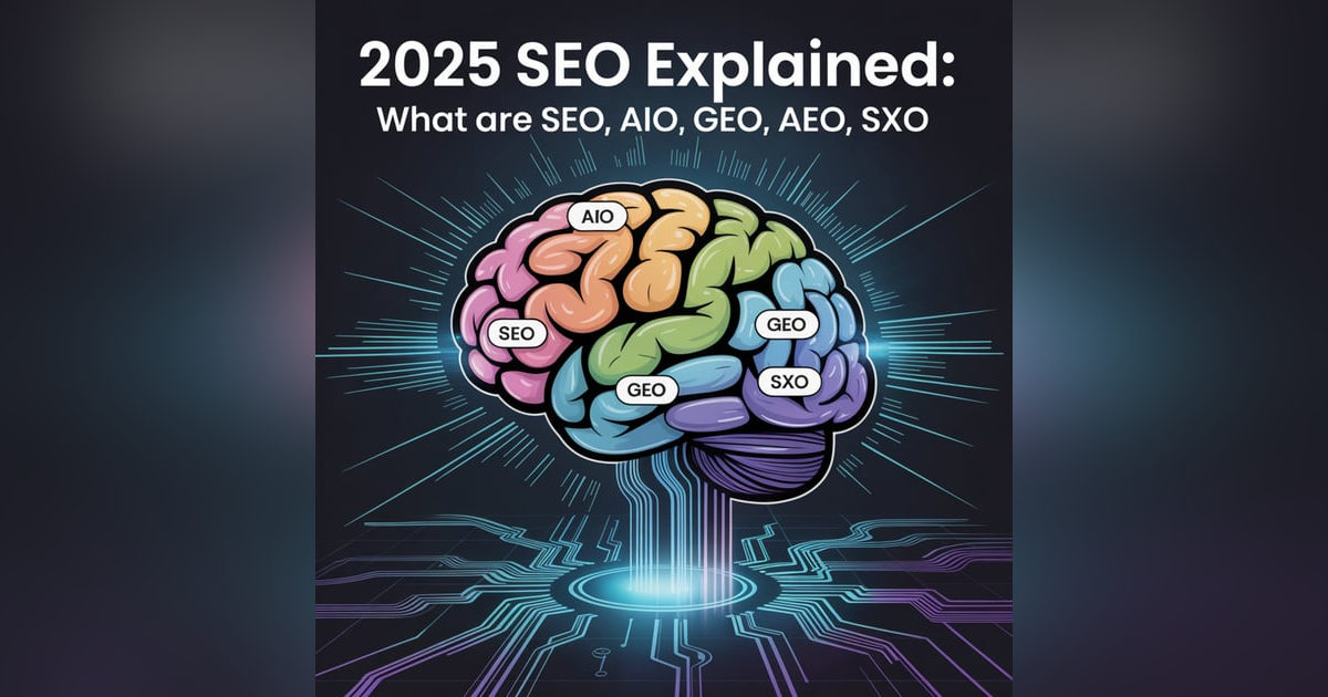2025 SEO Explained: What Are SEO, AIO, GEO, AEO, and SXO? 🧠 AI Conversations with SEO Expert, Favour Obasi-ike 2025 SEO Explained: What Are SEO, AIO, GEO, AEO, and SXO? 🧠 AI Conversations with SEO Expert, Favour Obasi-ike