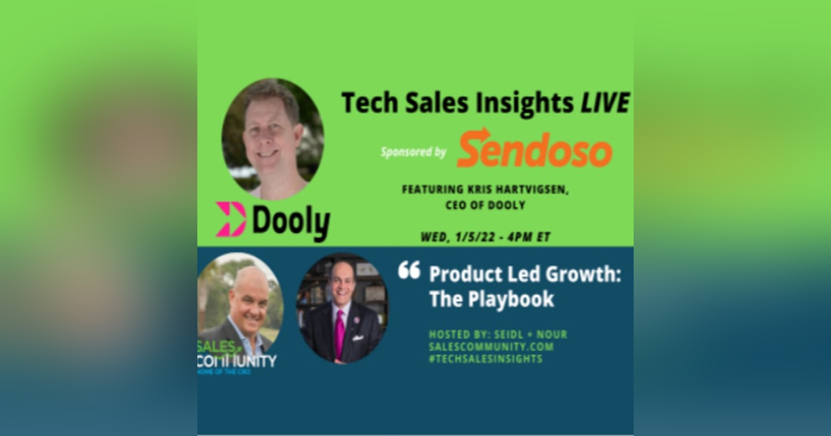 E59 - Product Led Growth: The Playbook with Kris Hartvigsen, Dooly E59 - Product Led Growth: The Playbook with Kris Hartvigsen, Dooly