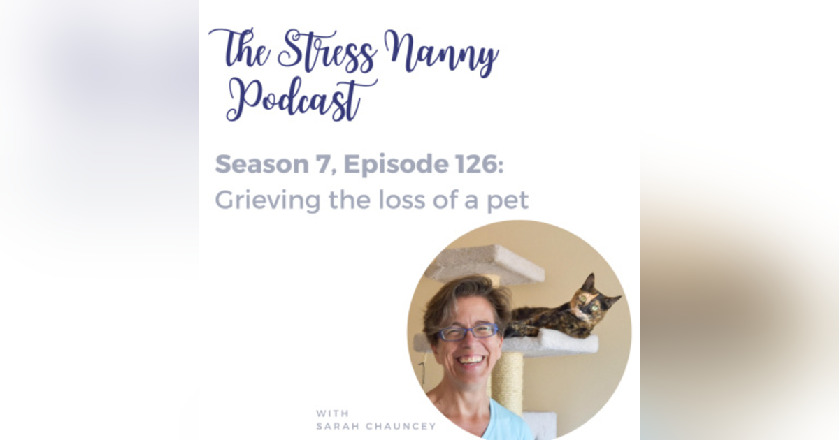 Grieving the loss of a pet Grieving the loss of a pet