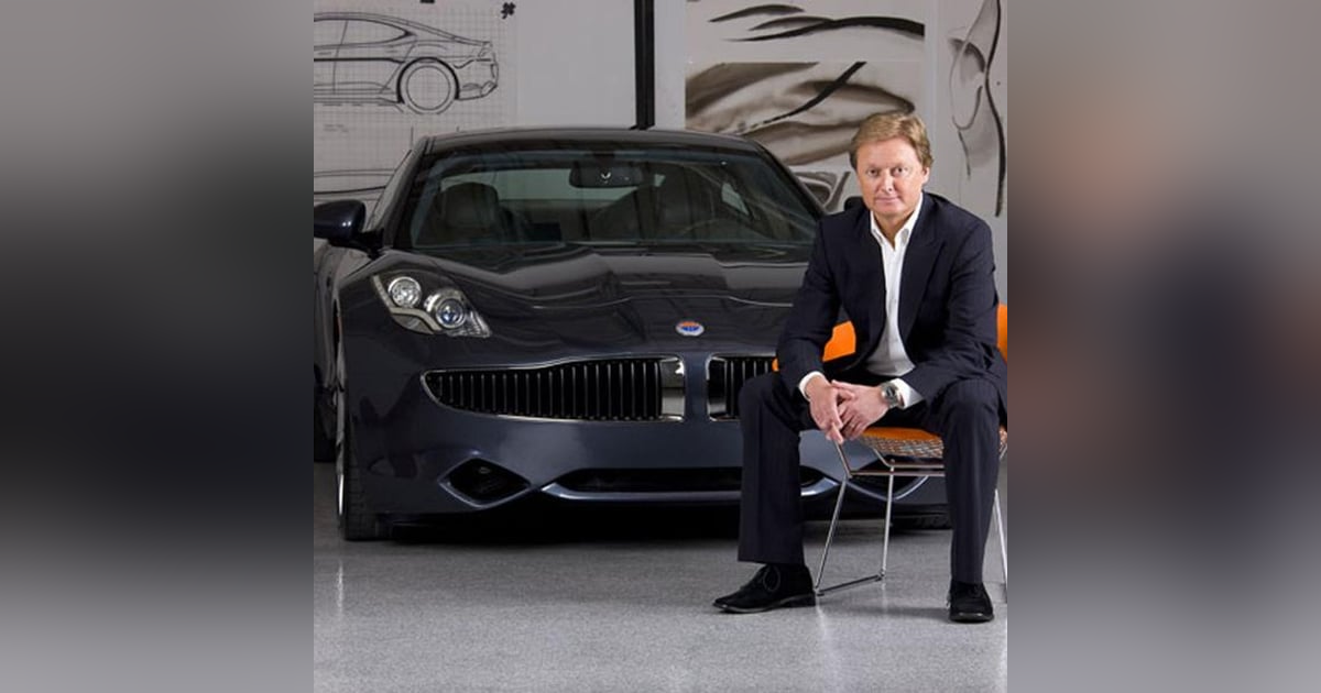 Henrik Fisker the iconic automotive designer is interviewed by David Cogan of the Eliances Henrik Fisker the iconic automotive designer is interviewed by David Cogan of the Eliances