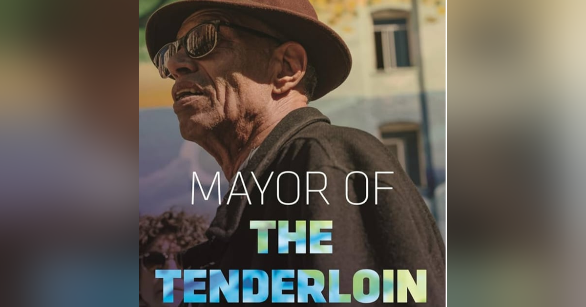 Mayor of the Tenderloin, Del Seymour. Talking with author Alison Owings. Mayor of the Tenderloin, Del Seymour. Talking with author Alison Owings.