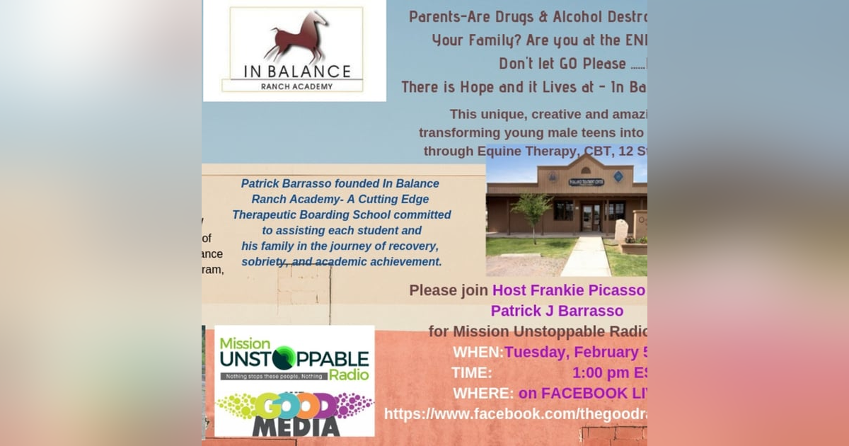 In Balance Ranch Academy- A First Rate Last Resort for Male teens with Substance Abuse In Balance Ranch Academy- A First Rate Last Resort for Male teens with Substance Abuse