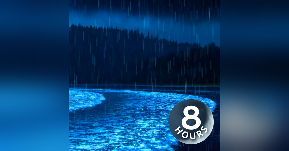 Rain Noise & Ocean Waves Helps with Sleep | 8 Hours Rain Noise & Ocean Waves Helps with Sleep | 8 Hours
