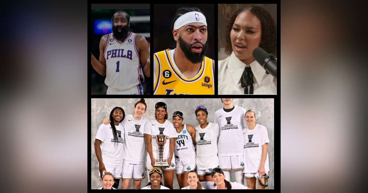 All Things Basketball with GD - AD Gets Paid, Harden & Cambage Drama, Liberty vs Aces All Things Basketball with GD - AD Gets Paid, Harden & Cambage Drama, Liberty vs Aces