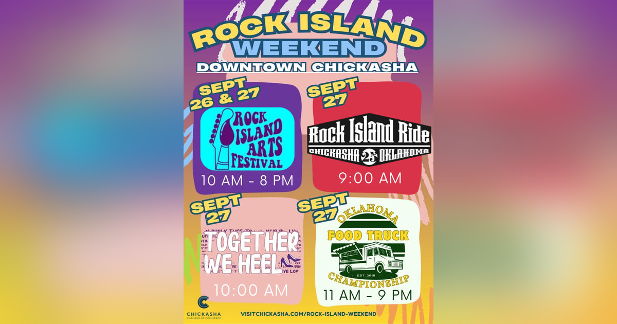 Rock Island Weekend: Food, Fun, and Community in Chickasha Rock Island Weekend: Food, Fun, and Community in Chickasha