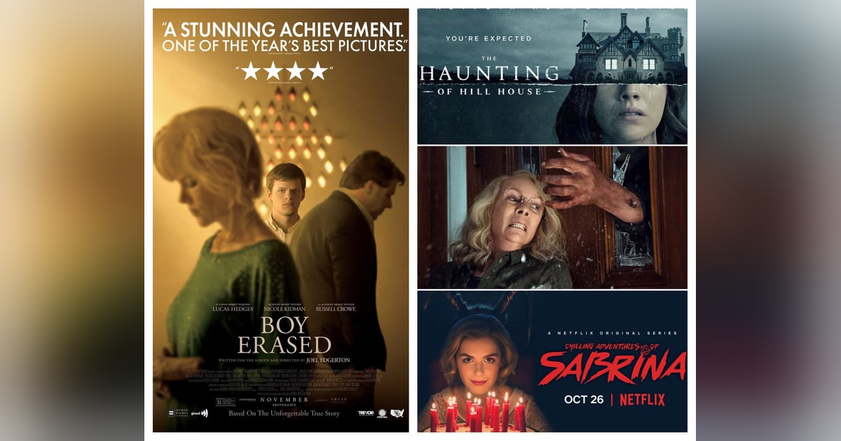 Episode 125: Garrard Conley, author ‘Boy Erased' + our Halloween movie/TV special Episode 125: Garrard Conley, author ‘Boy Erased' + our Halloween movie/TV special