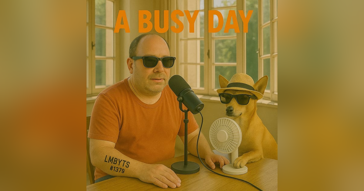 (music) A busy day | LMBYTS #1379 | Jason Newland | 19th June 2025 (music) A busy day | LMBYTS #1379 | Jason Newland | 19th June 2025