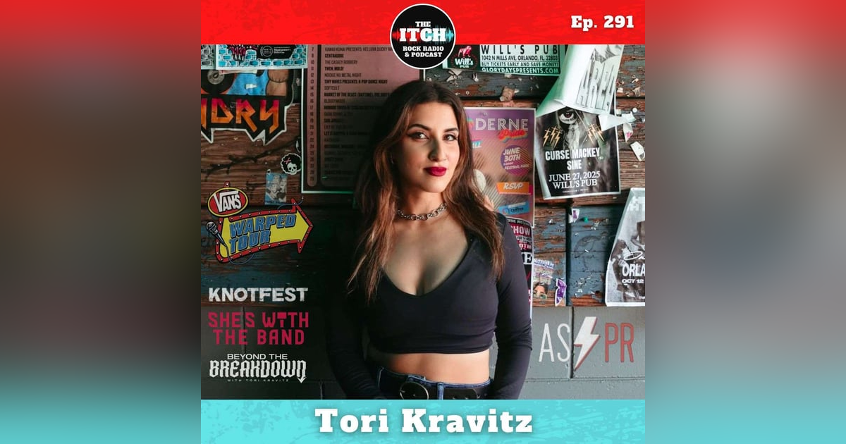 E291 Tori Kravitz of She's With the Band on Working in PR, Returning to Warped Tour, and Giving All the Flowers E291 Tori Kravitz of She's With the Band on Working in PR, Returning to Warped Tour, and Giving All the Flowers