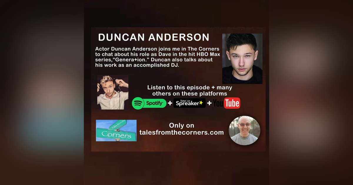 Actor Duncan Anderson Actor Duncan Anderson