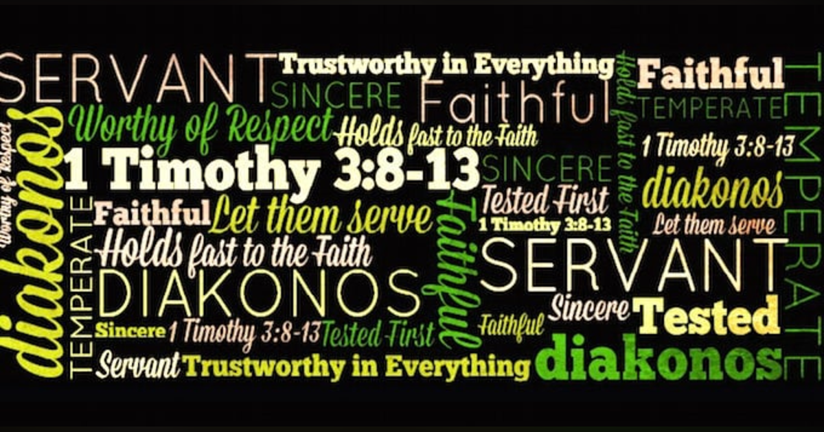 What is a Deacon? Does the Bible Allow for Women to Serve as Deacons? #107 What is a Deacon? Does the Bible Allow for Women to Serve as Deacons? #107